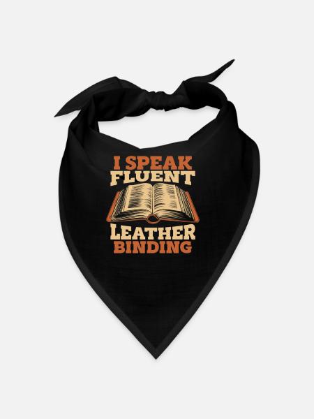 Bookbinder - Bandana - black - Front