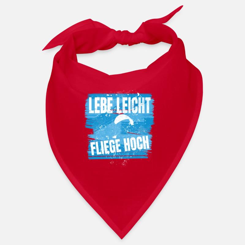 Live light, fly high Bandana