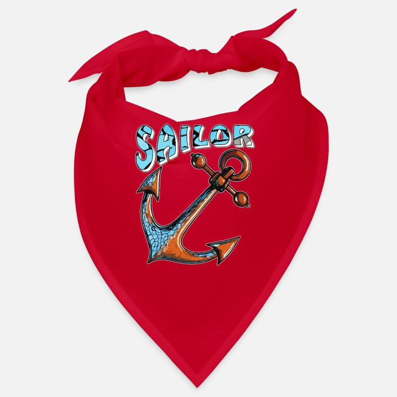 SHIP ANCHOR SAILOR Bandana
