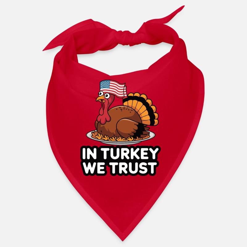 Dinde drôle de Thanksgiving Bandana