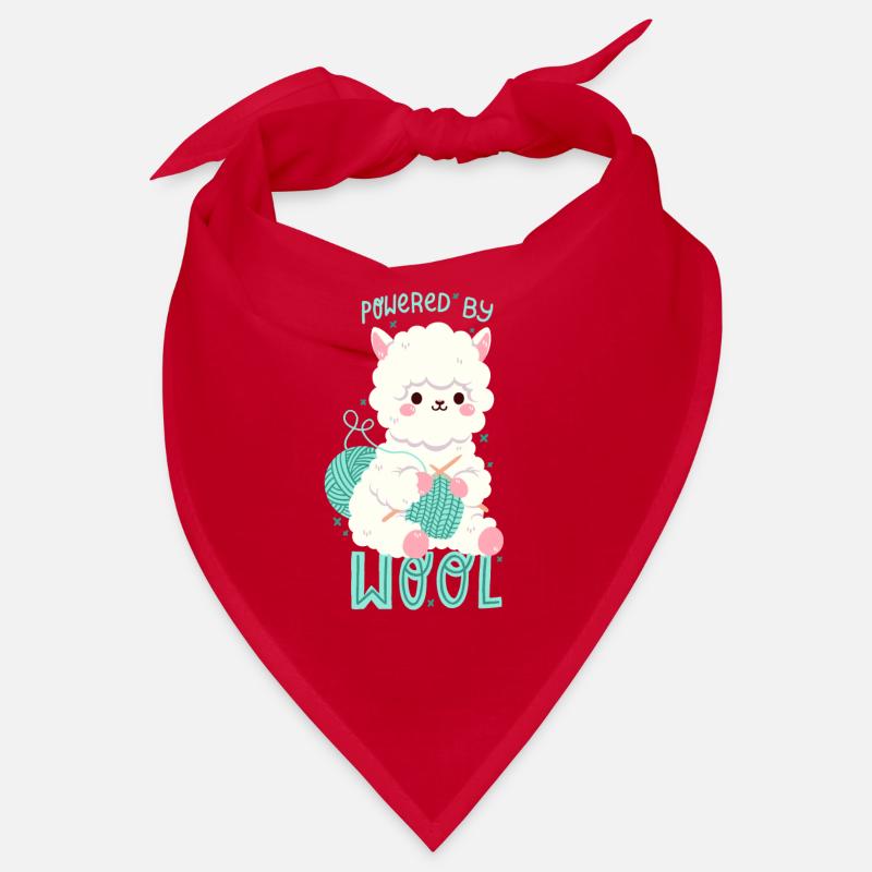 Alpaca with wool Bandana