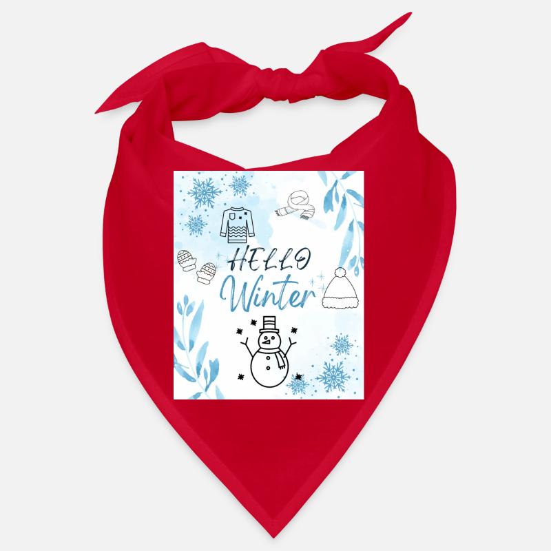 Hello Winter Bandana
