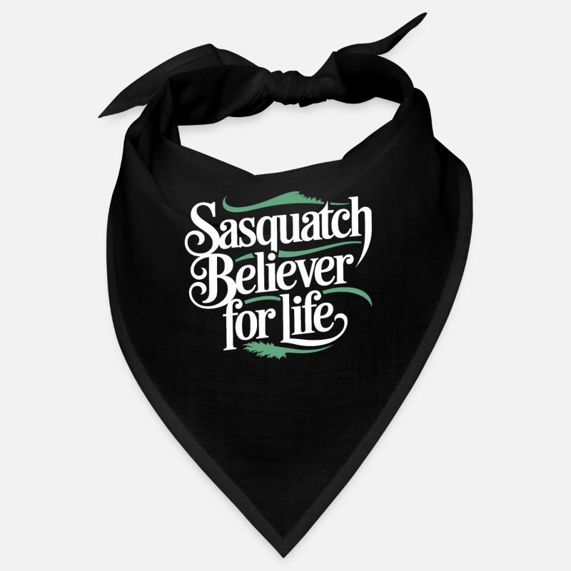 Bigfoot Believer Sasquatch Cryptid Forest Creature Bandana