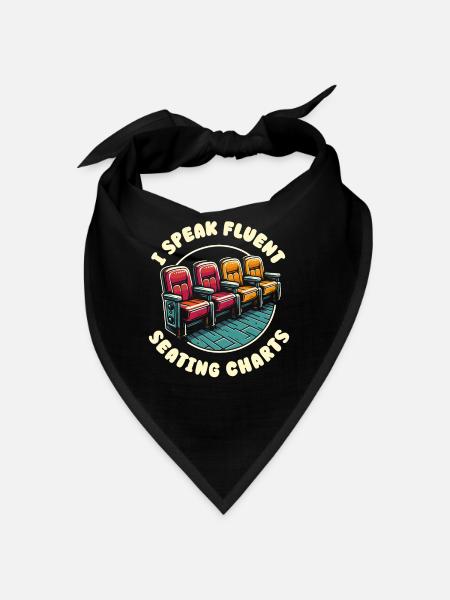 Host - Bandana - black - Front