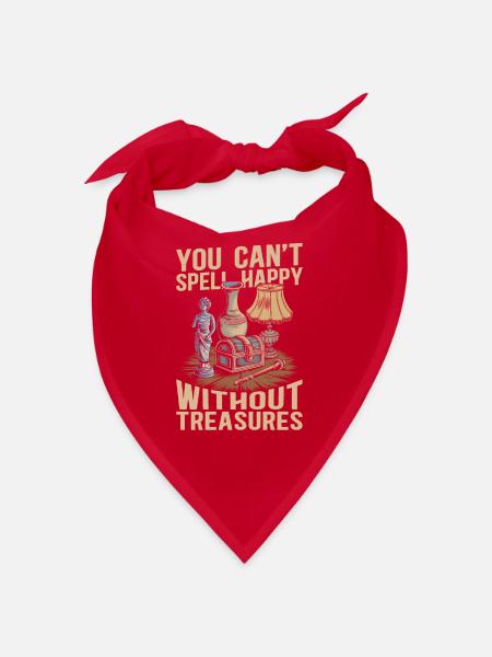 Antiques Antique dealers - Bandana - red - Front