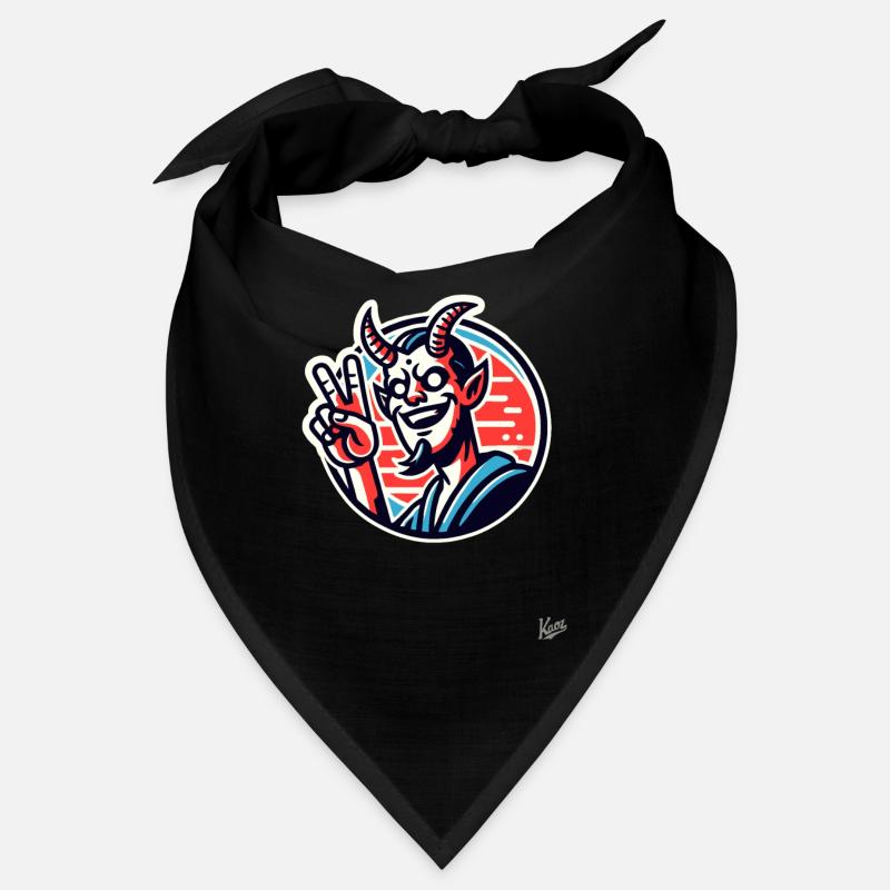 Peace sign from the swag devil Bandana