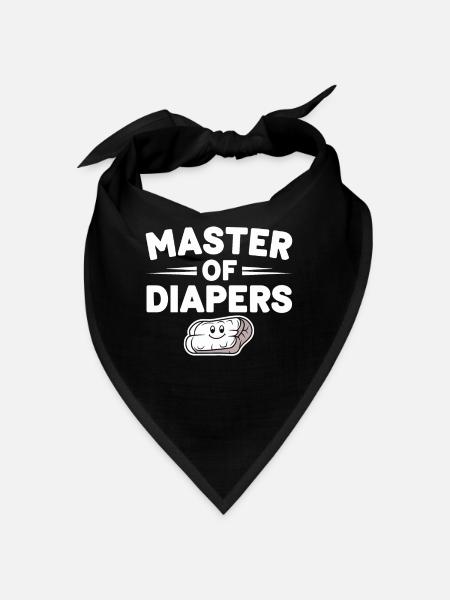 Parenthood humor New fathers have for the first time - Bandana - black - Front