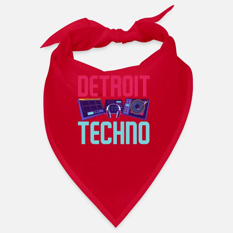 Detroit Techno for Techno Lover Bandana