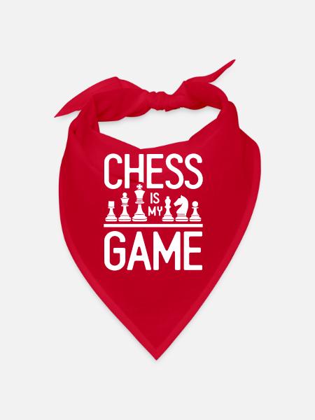 Chess Revival Movement Chess Lover Strategic - Bandana - red - Front