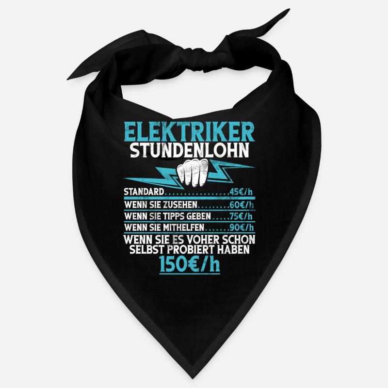 Elektroniker Elektrik Beruf Volt Elektrotechnik Bandana