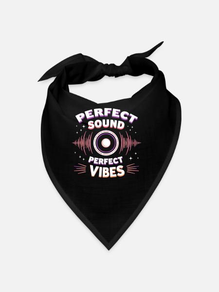 Hochwertiger Premium-sound Für Audiophile Kultur - Bandana - Schwarz - Vorne