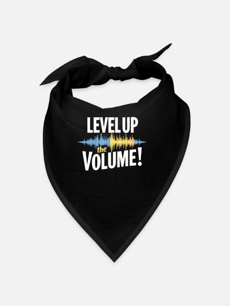 Music and gaming soundtracks with immersive audio - Bandana - red - Front