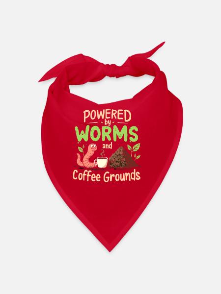 Composting enthusiasts Sustainable gardening - Bandana - red - Front
