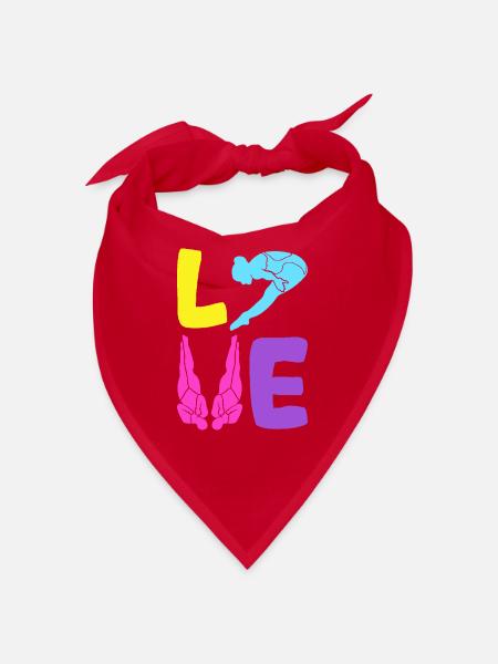Sports nautiques Springboard Diver - Bandana - rouge - Devant
