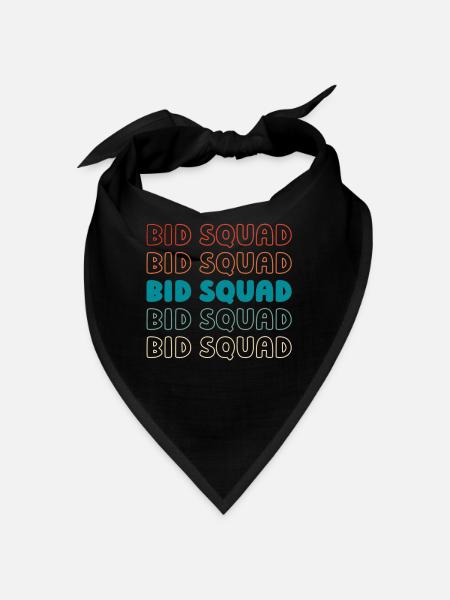 Escouade de - Bandana - noir - Devant
