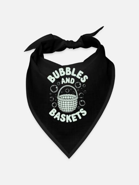 Unterwasser Korb Weben Skurrile Kunsthandwerk - Bandana - Schwarz - Vorne