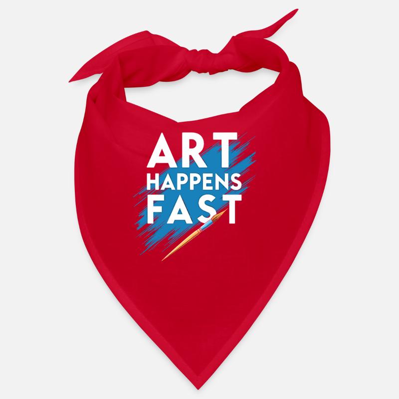 Speed Painting Performance Art Rapide Créatif Bandana