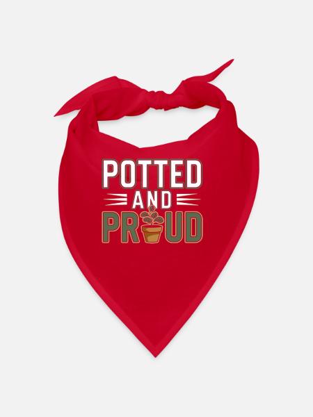 Plant Collector for Houseplant Collectors in the - Bandana - red - Front