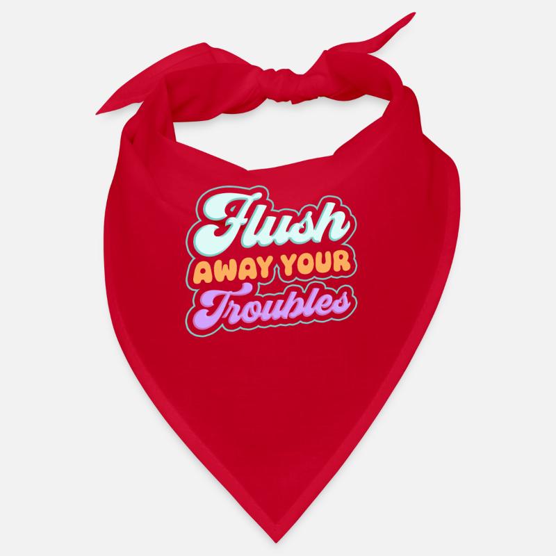 Funny Cooped Me Bathroom Meme Bandana