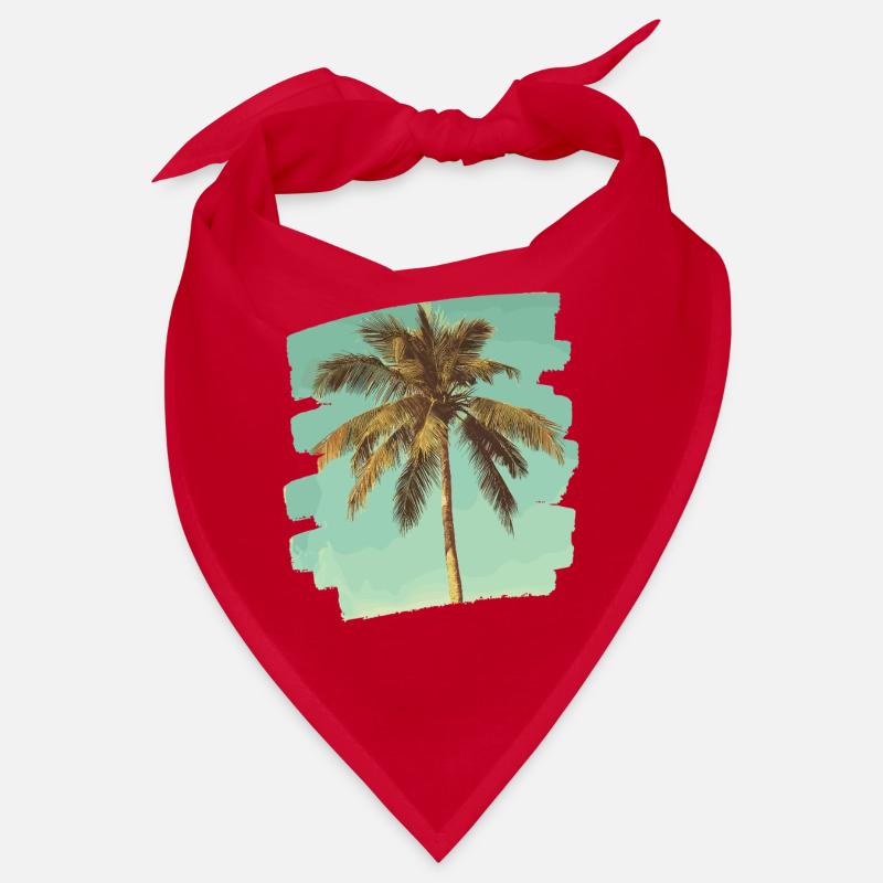 Palm Tree Retro Bandana