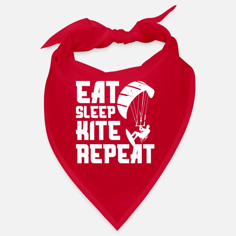 Manger Dormir Kite Repeat Waver Surfer Kiteboarding Bandana