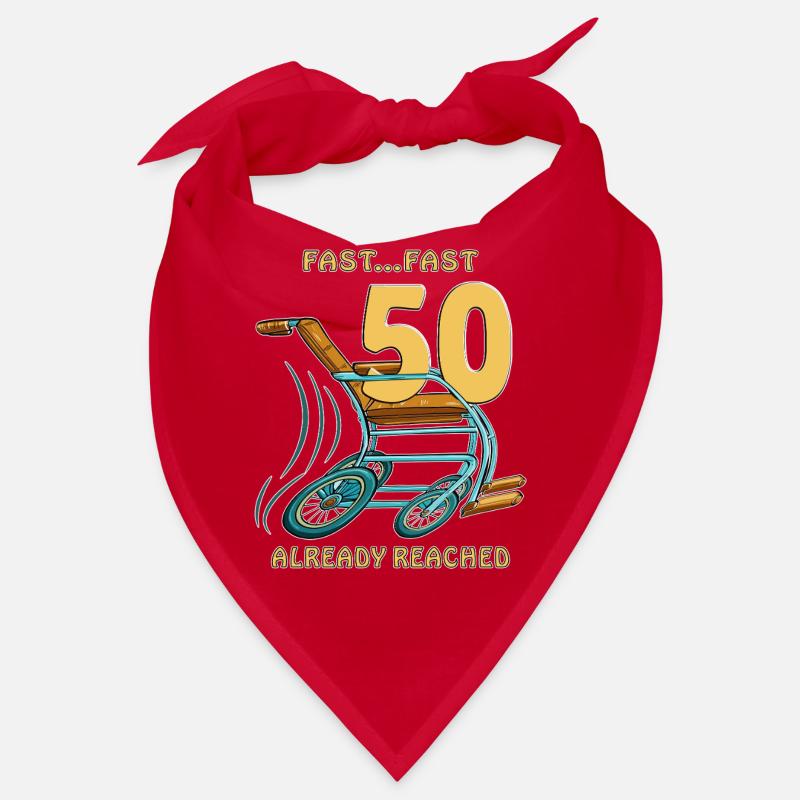 BIRTHDAY FAST...FAST 50 ALREADY REACHED Bandana