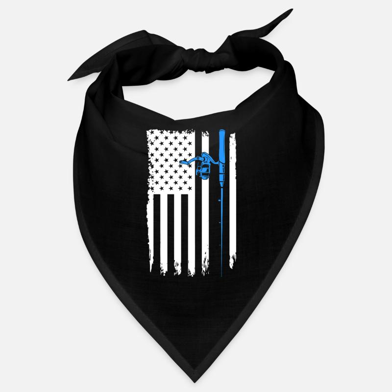Canne à pêche drapeau Bandana