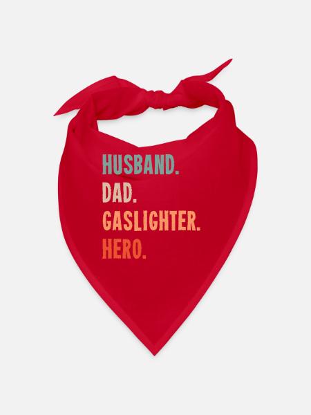 True Professional Gaslighting - Bandana - red - Front