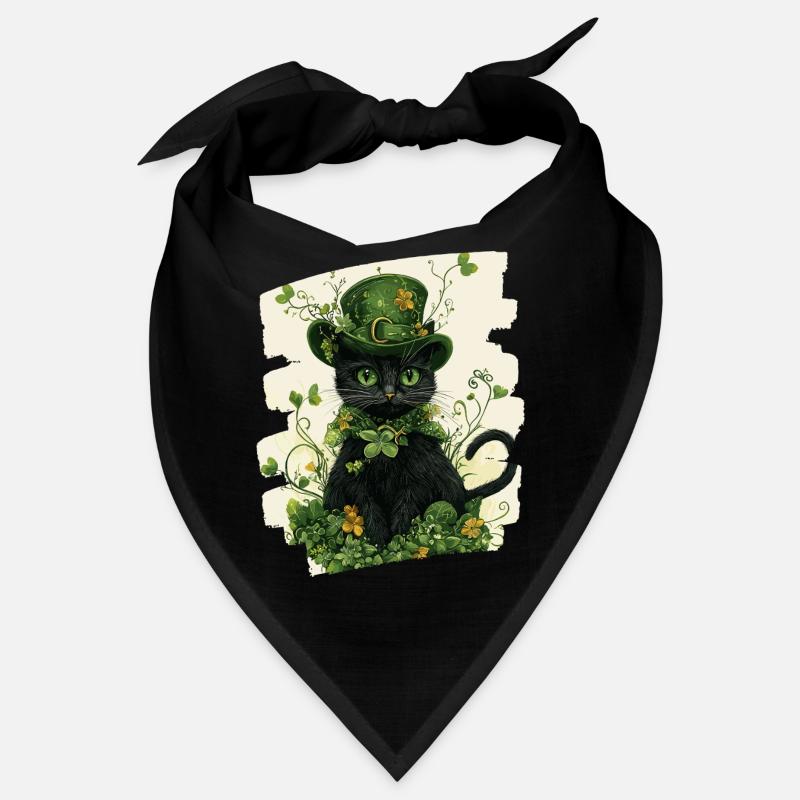 Chat de la Saint-Patrick Bandana