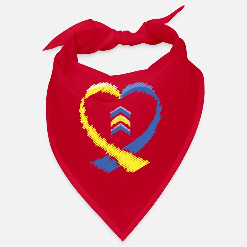 Schéma du syndrome de Down de l’anse cardiaque Bandana