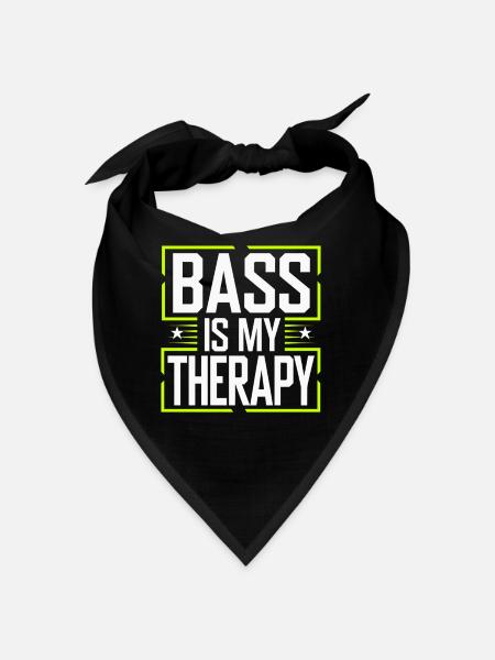 Music Produzent 808 Bass Hip-hop Beatmaker - Bandana - Schwarz - Vorne