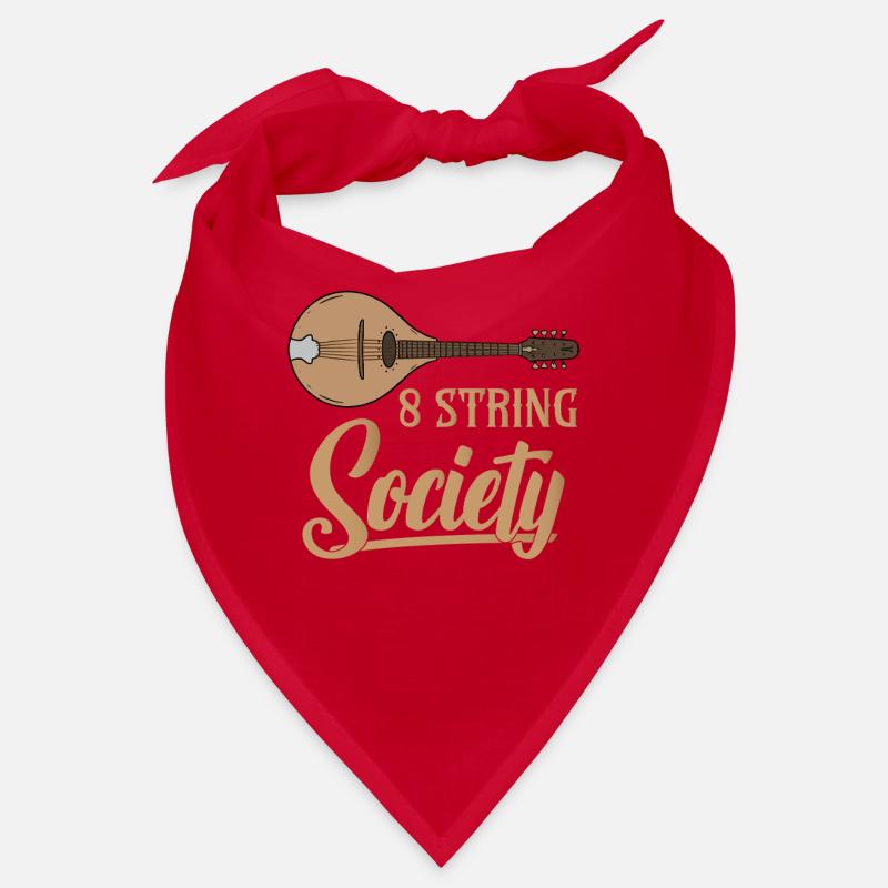 Mandolin 8 String Society Bandana