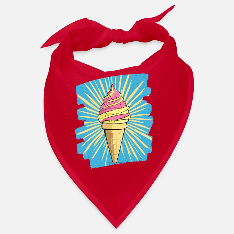 Eiscreme Eis Bandana