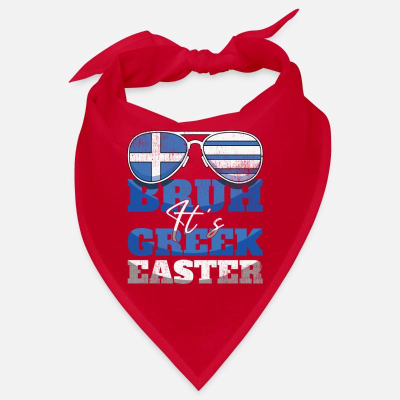 Bruh It’s Greek Easter Griechische Ostern Bandana