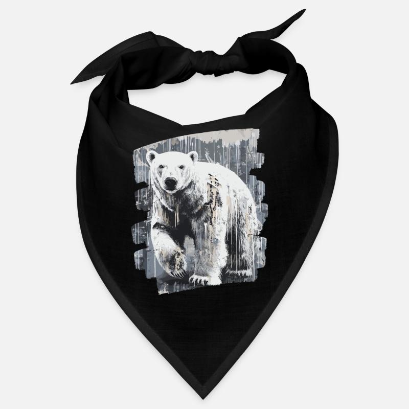 Eisbär Graffiti Sprayer Bandana