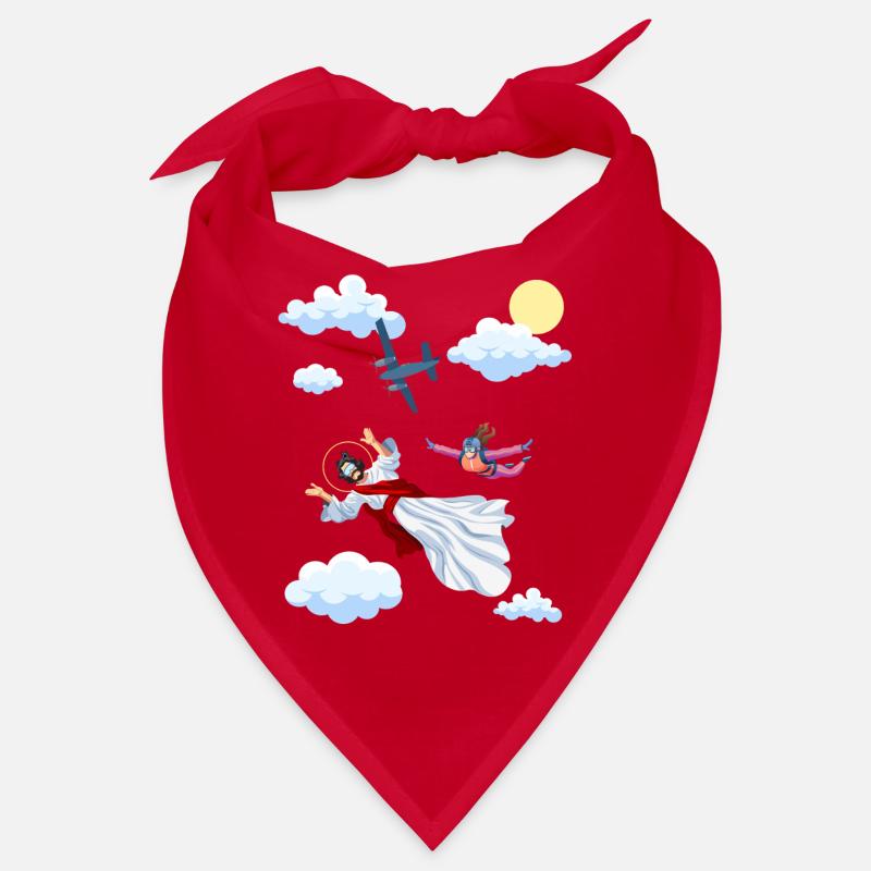 Skydive Jesus, Fallschirm, Skydiving, Bandana