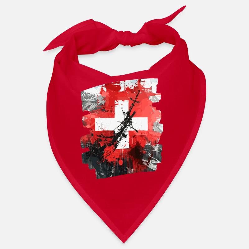 Schweizer Flagge Schweiz Bandana