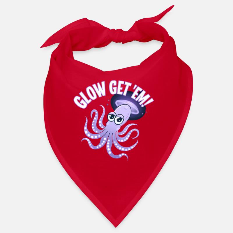 Glow Get 'Em Octopus Design Bandana