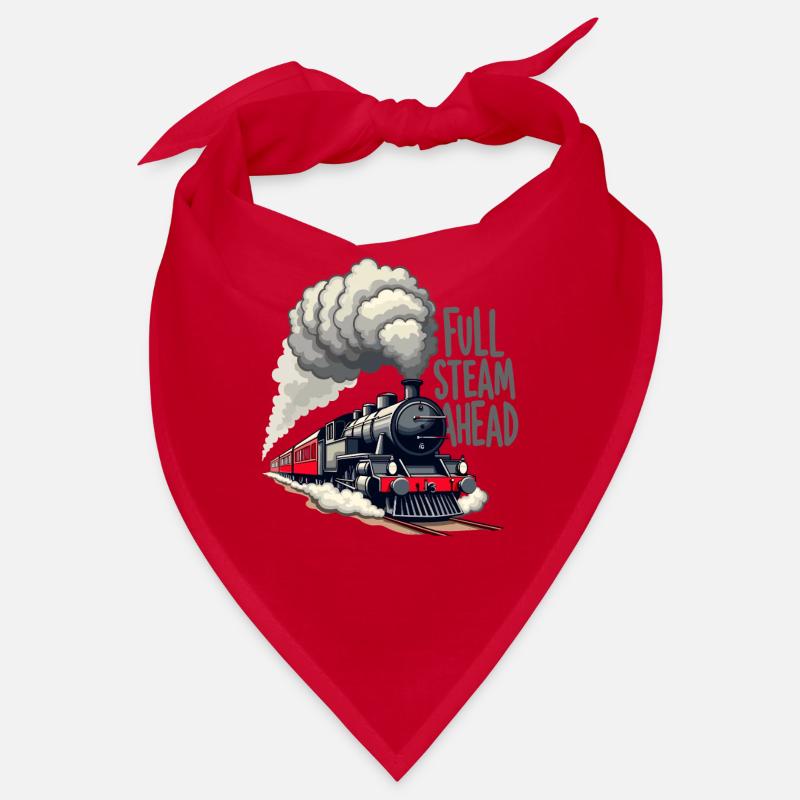 Zugbahnfahrt -locomotive Adventure Bandana