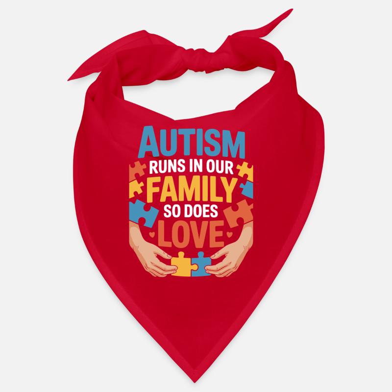 Frères et sœurs autistes Bandana
