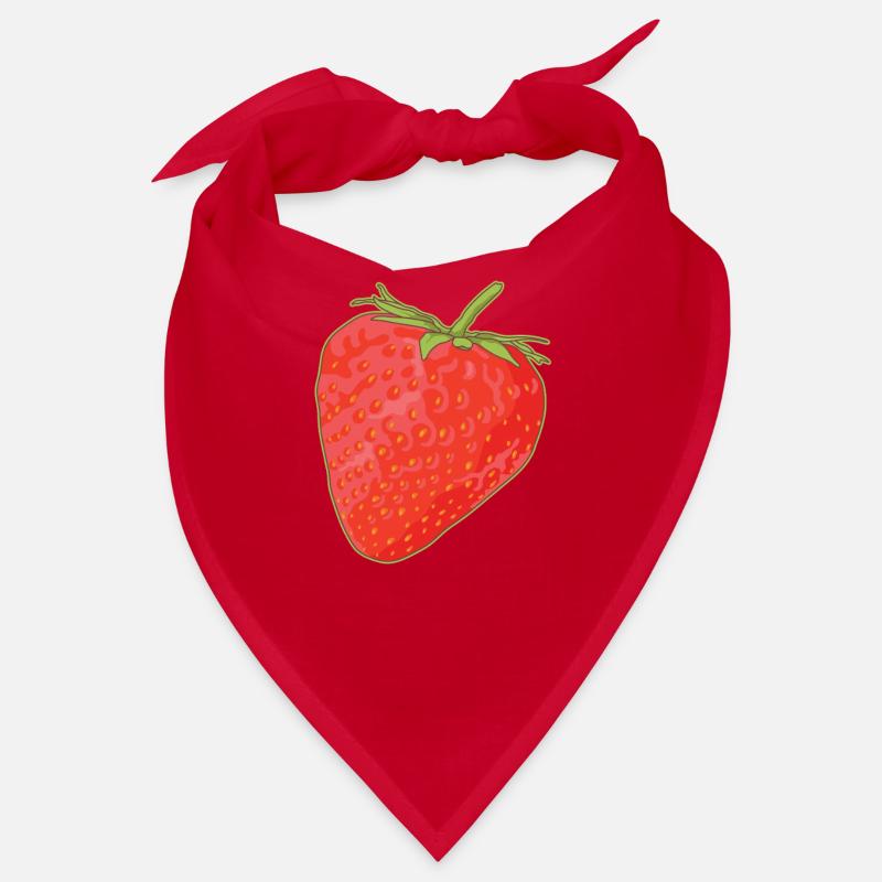 Strawberries Strawberry Gift Bandana