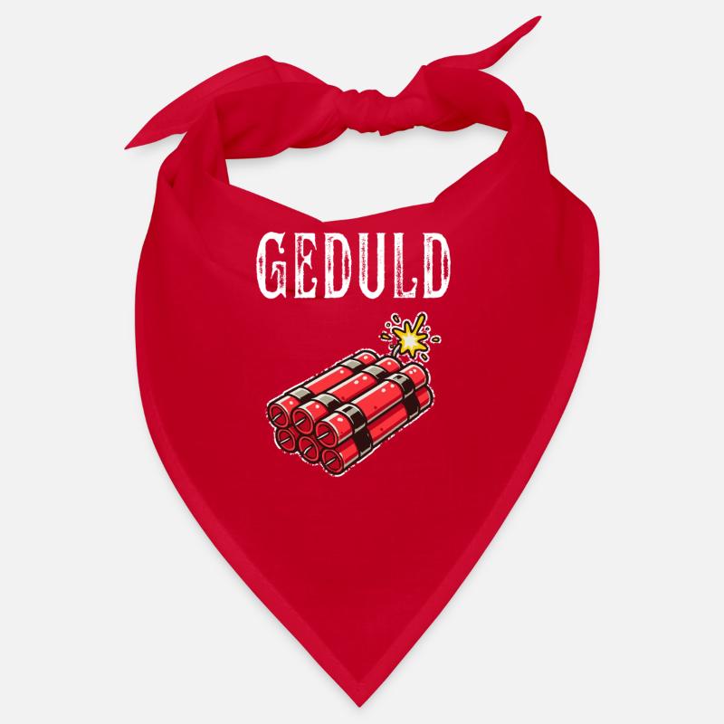 Geduld am Limit mit Dynamit Humor Bandana