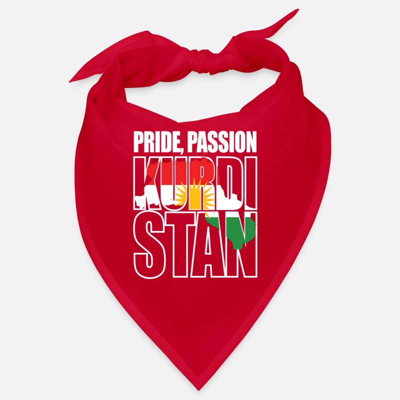 Pride Passion Kurdistan Kurde Kurden Bandana