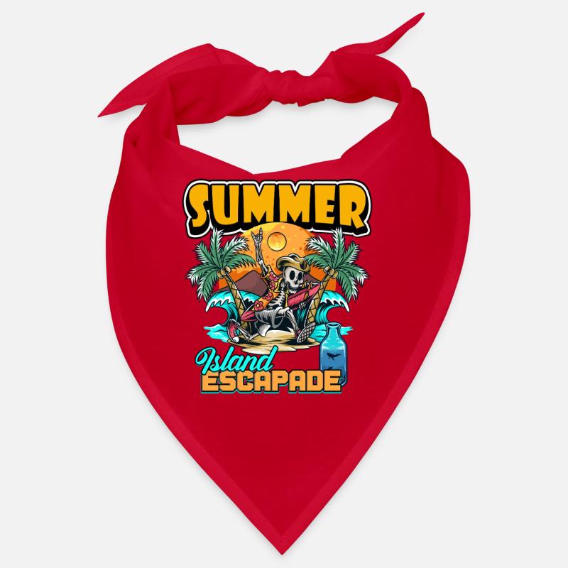 Escapade sur l’île d’été Design Bandana