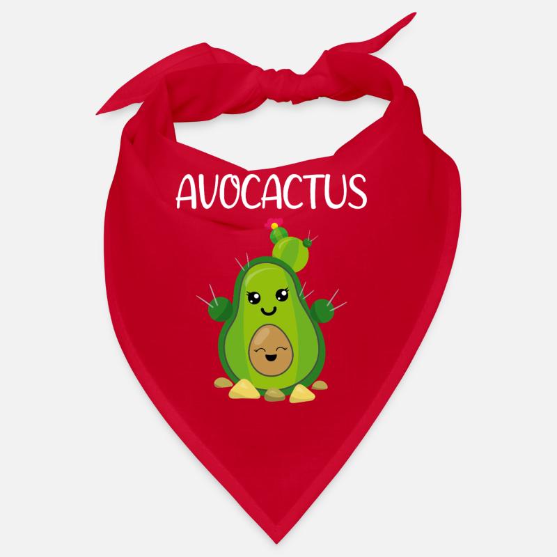 Avocado Cactus Avocactus Gift Cute Funny Bandana