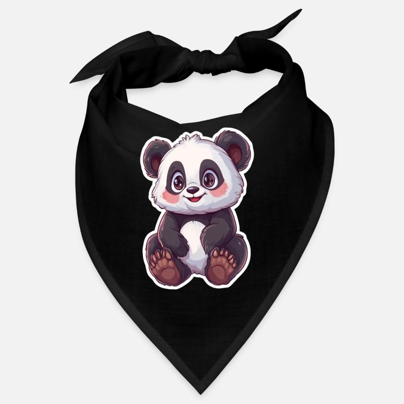 Cute Panda Bear Bandana