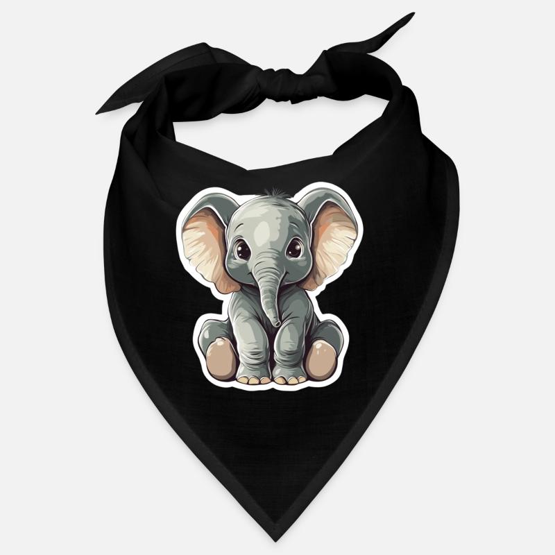 Elefant Bandana