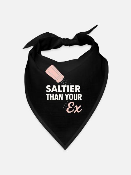 Salzliebhaber Natriumabhängiger Nacl Meme - Bandana - Rot - Vorne