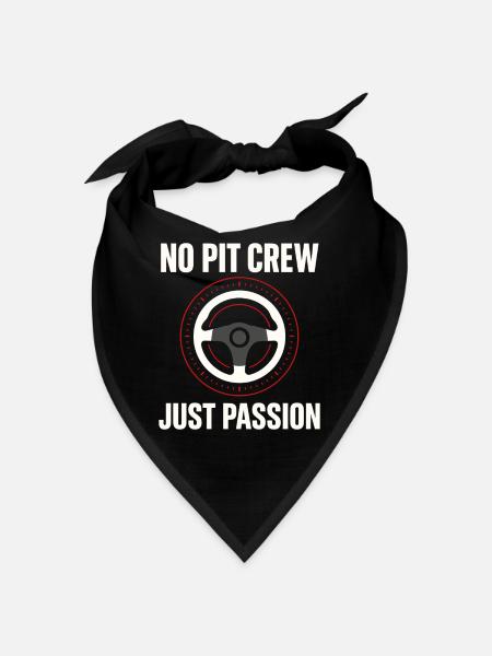 Sim Racing Simulator Cockpit Esports Racer - Bandana - Schwarz - Vorne