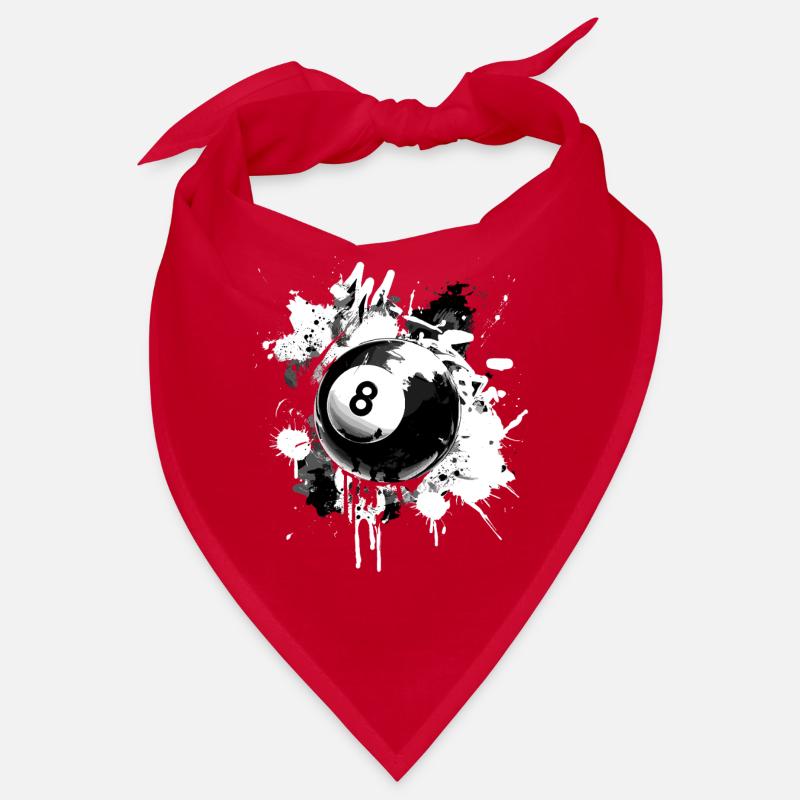 Creative Billiard 8-Ball Design Bandana